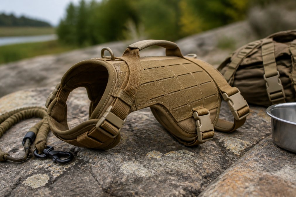 Best Heavy-Duty Tactical Dog Harnesses for Hiking