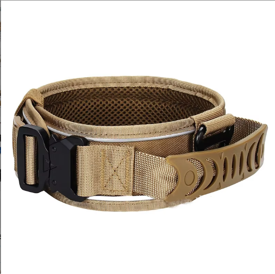 X-tra Wide RDD Tactical Collar XL in Tan/Brown