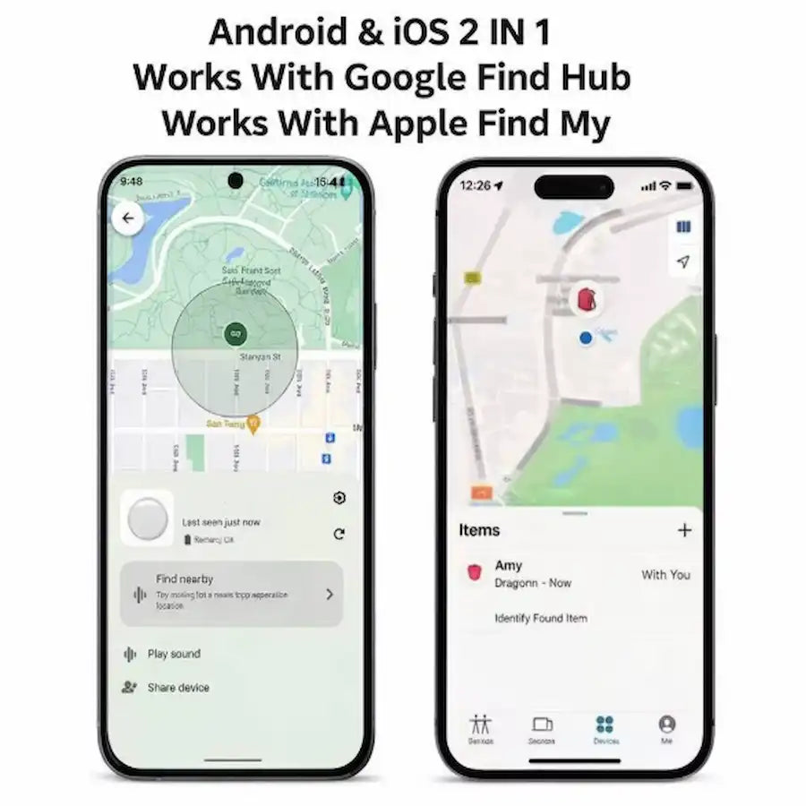RDD Smart Tag Tracker | Apple Find My & Google Find My Device Compatible